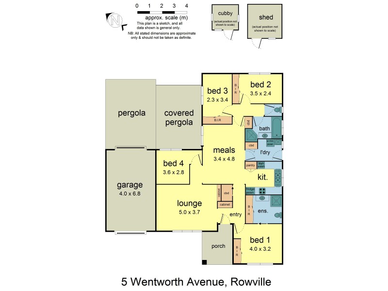 5 Wentworth Avenue, Rowville VIC 3178 Floorplan