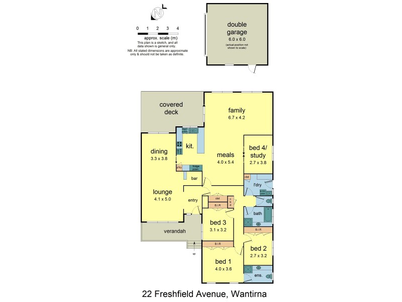 22 Freshfield Avenue, Wantirna VIC 3152 Floorplan