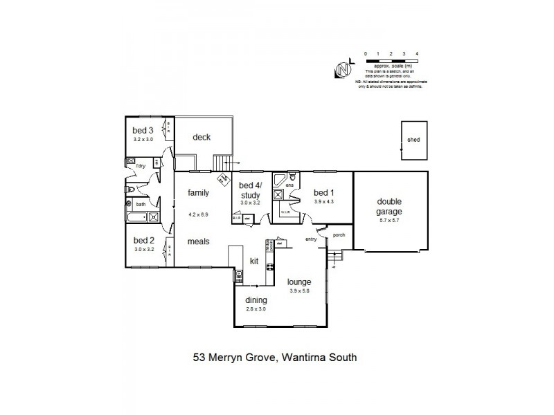 53 Merryn Grove, Wantirna South VIC 3152 Floorplan