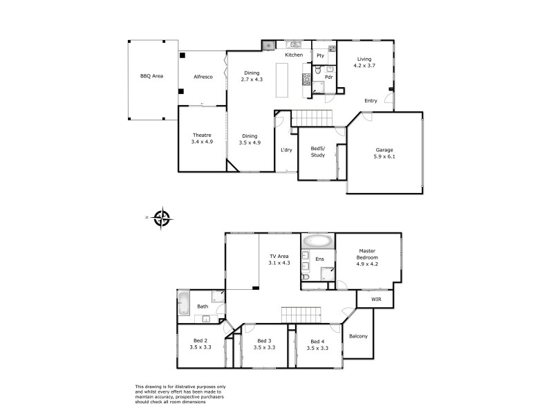 34A Anne Road, Knoxfield VIC 3180 Floorplan