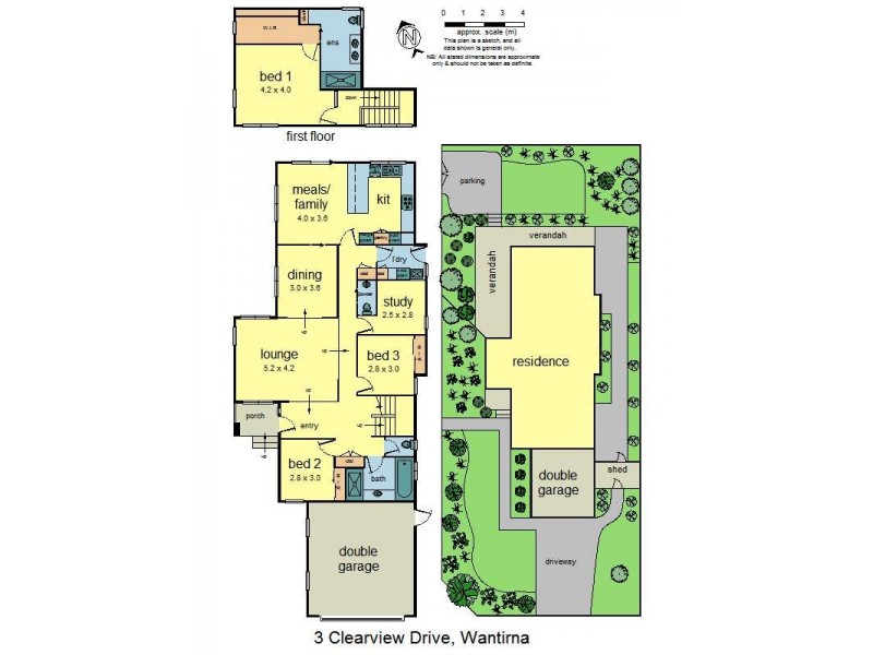 3 Clearview Drive, Wantirna VIC 3152 Floorplan