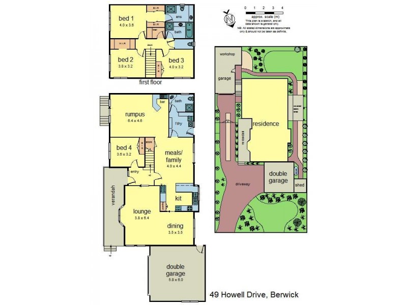 49 Howell Drive, Berwick VIC 3806 Floorplan