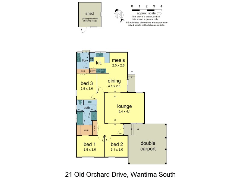 21 Old Orchard Drive, Wantirna South VIC 3152 Floorplan