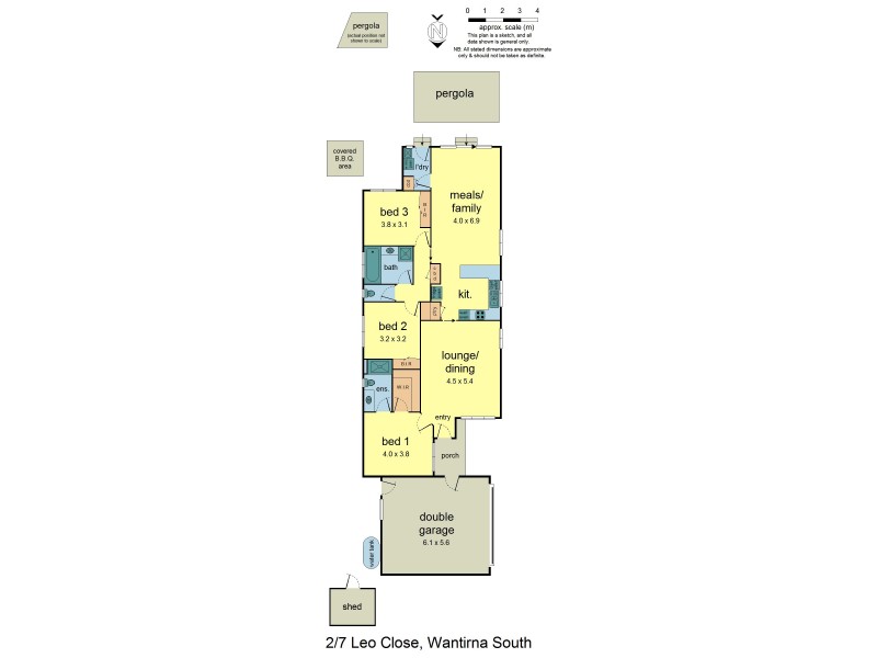 2/7 Leo Close, Wantirna South VIC 3152 Floorplan