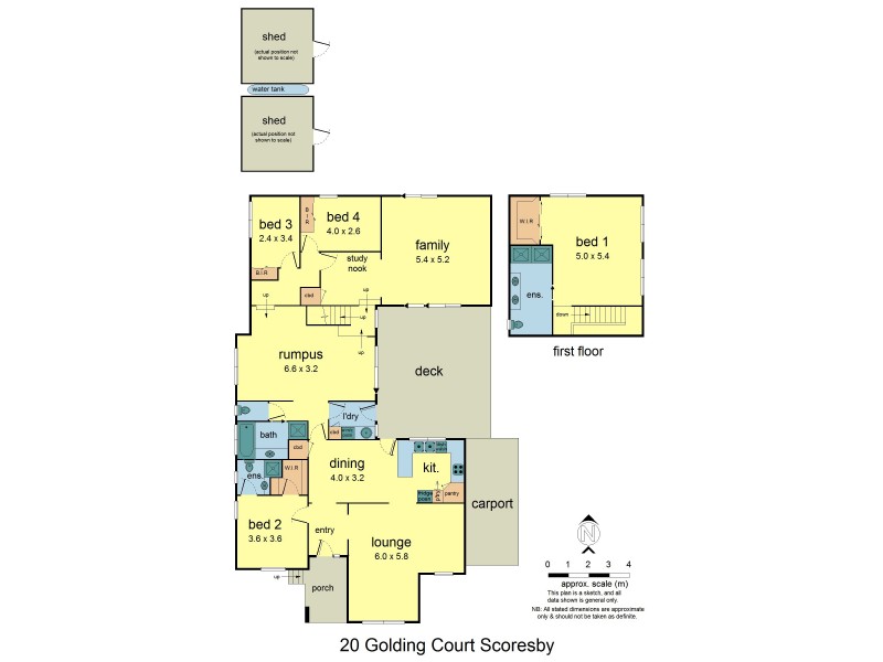20 Golding Court, Scoresby VIC 3179 Floorplan