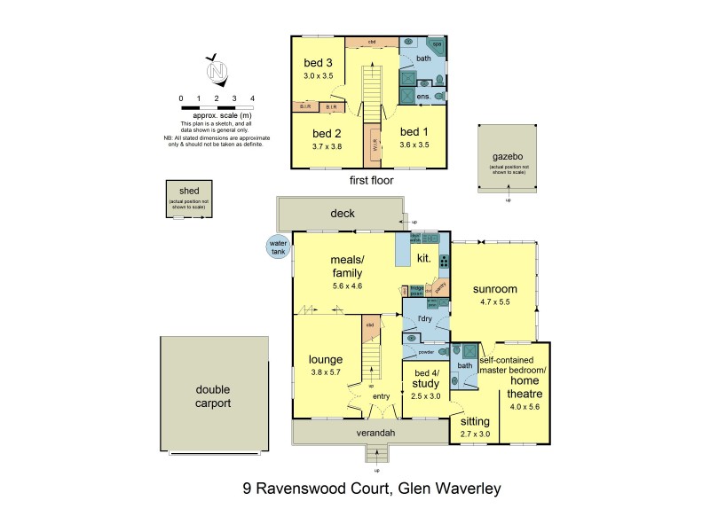 9 Ravenswood Court, Glen Waverley VIC 3150 Floorplan