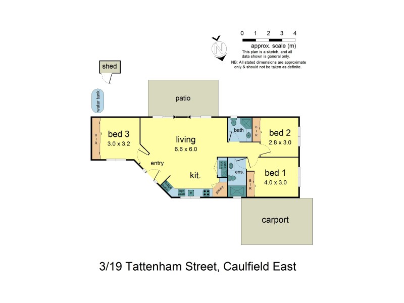 3/19 Tattenham Street, Caulfield East VIC 3145 Floorplan
