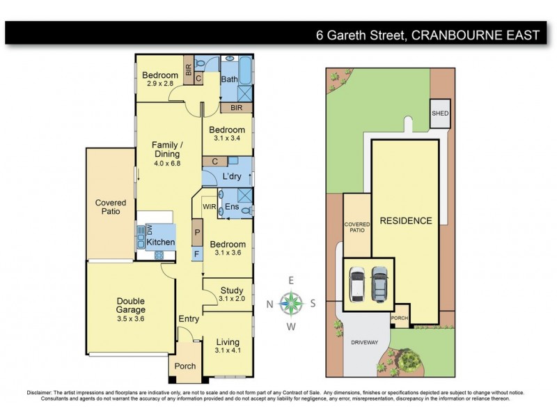 6 Gareth Street, Cranbourne East VIC 3977 Floorplan