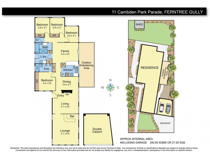 11 Cambden Park Parade, Ferntree Gully VIC 3156 Floorplan