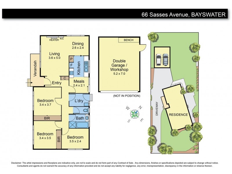 66 Sasses Avenue, Bayswater VIC 3153 Floorplan