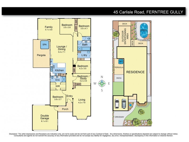 45 Carlisle Road, Ferntree Gully VIC 3156 Floorplan