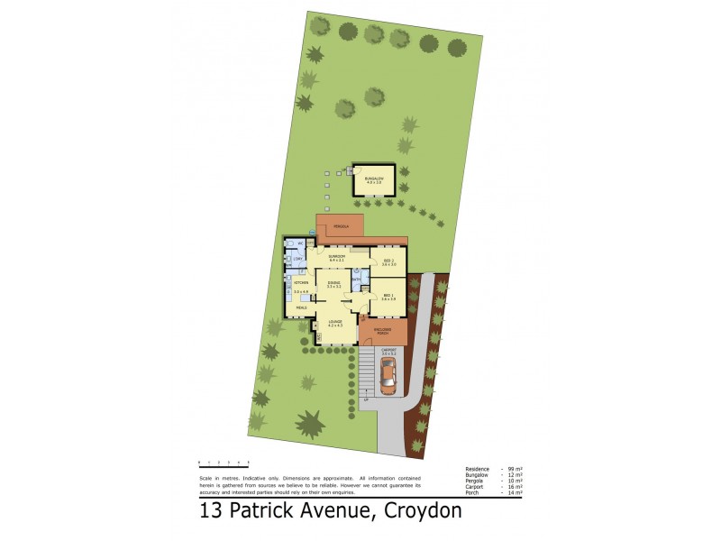 13 Patrick Avenue, Croydon North VIC 3136 Floorplan
