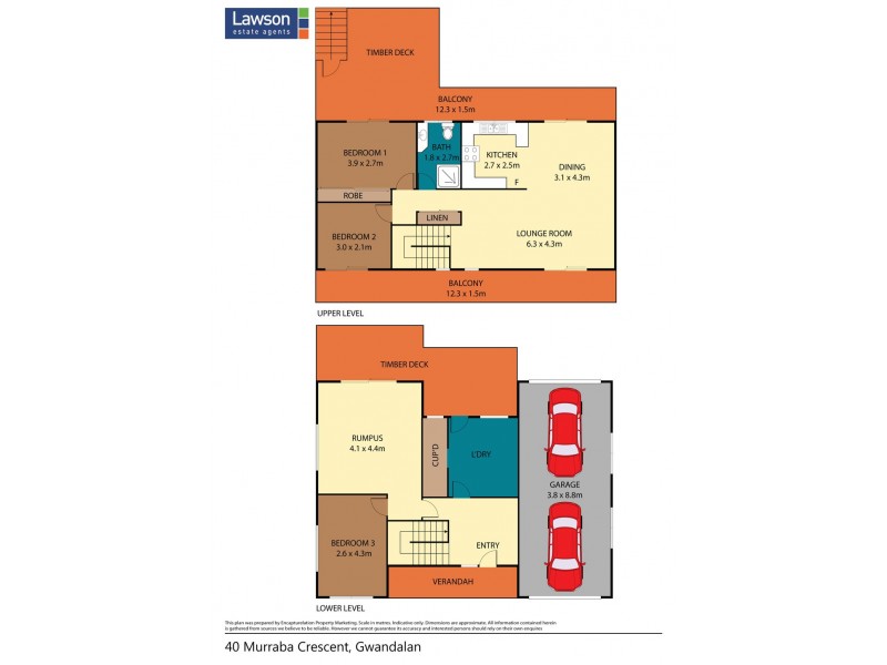 40 Murraba Crescent, Gwandalan NSW 2259 Floorplan