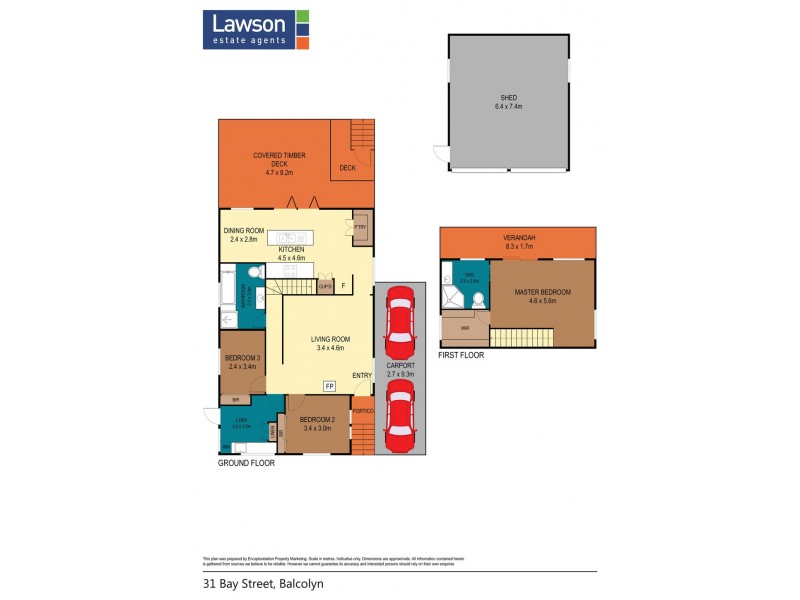 31 Bay Street, Balcolyn NSW 2264 Floorplan