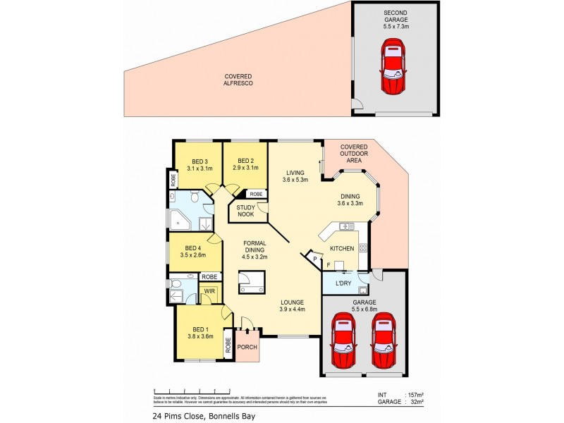 24 Pims Close, Bonnells Bay NSW 2264 Floorplan