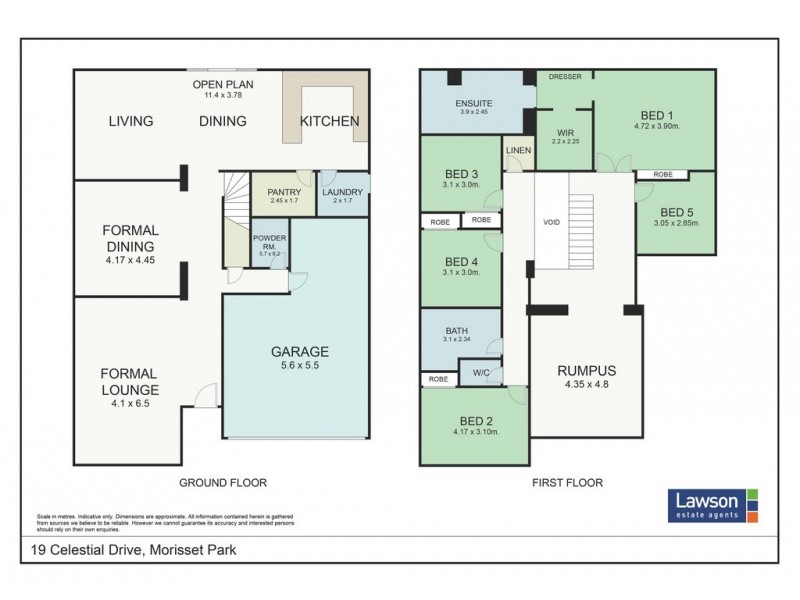 19 Celestial Drive, Morisset Park NSW 2264 Floorplan