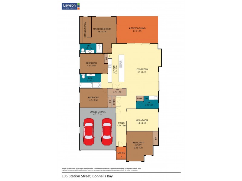 105 Station Street, Bonnells Bay NSW 2264 Floorplan