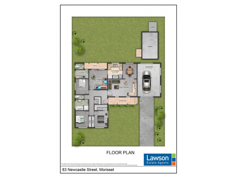 83 Newcastle Street, Morisset NSW 2264 Floorplan