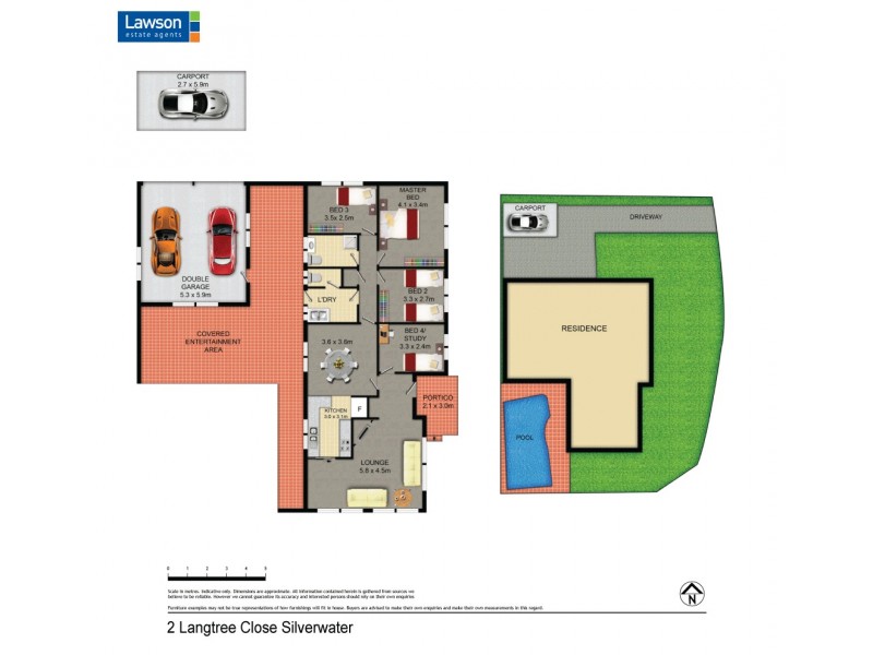 2 Langtree Close, Silverwater NSW 2264 Floorplan