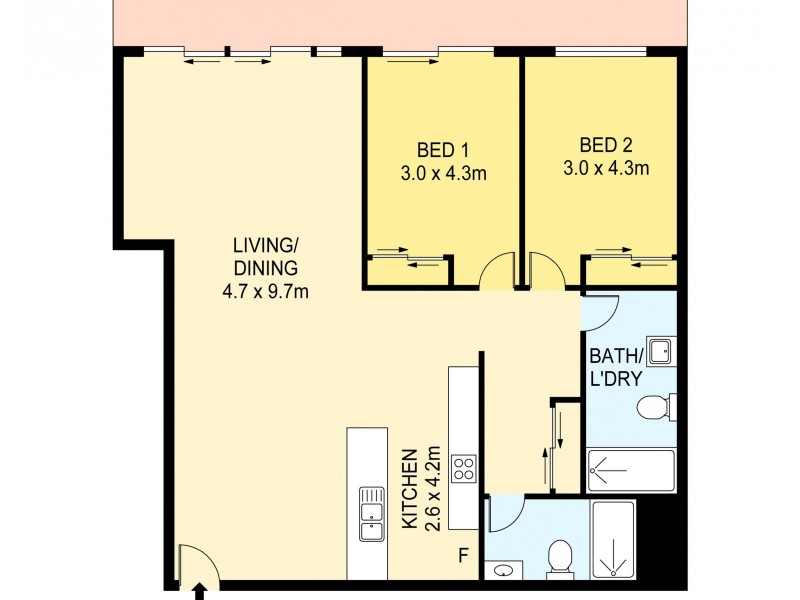 212/20 Yambo Street, Morisset NSW 2264 Floorplan
