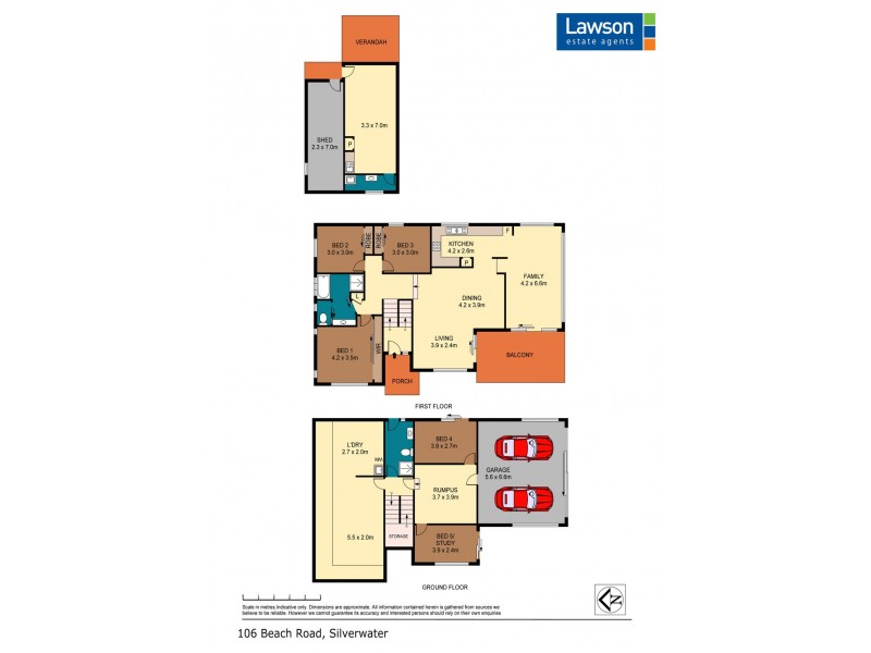 106 Beach Road, Silverwater NSW 2264 Floorplan
