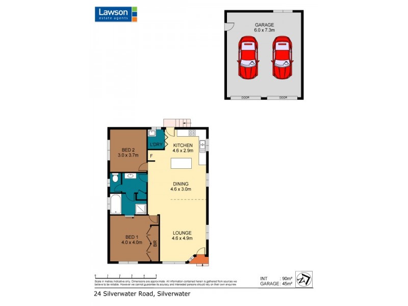 24 Silverwater Road, Silverwater NSW 2264 Floorplan