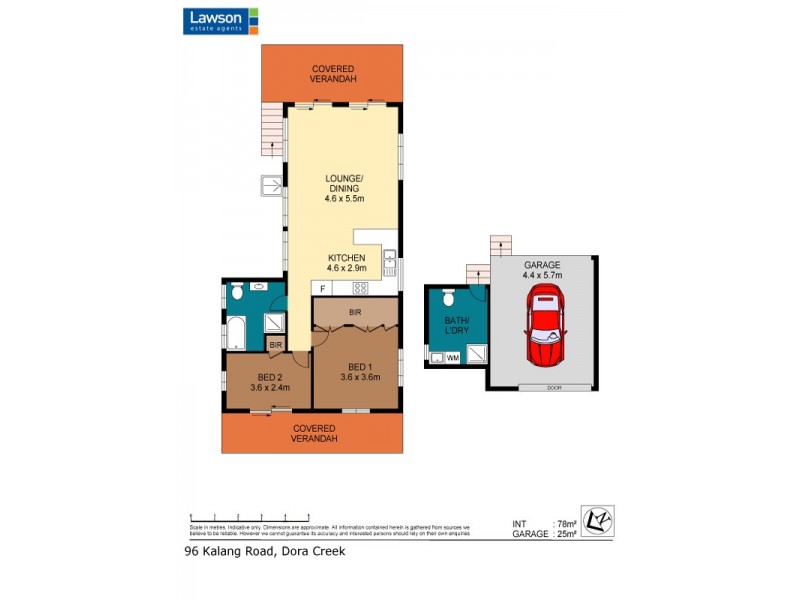 96 Kalang Road, Dora Creek NSW 2264 Floorplan
