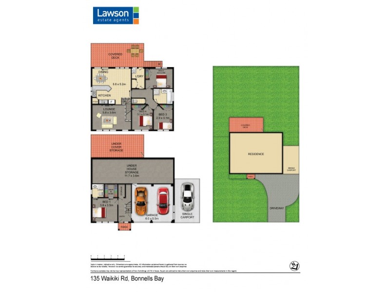 135 Waikiki Road, Bonnells Bay NSW 2264 Floorplan