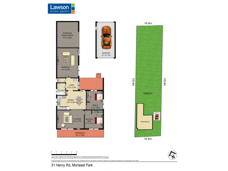 31 Henry Road, Morisset Park NSW 2264 Floorplan