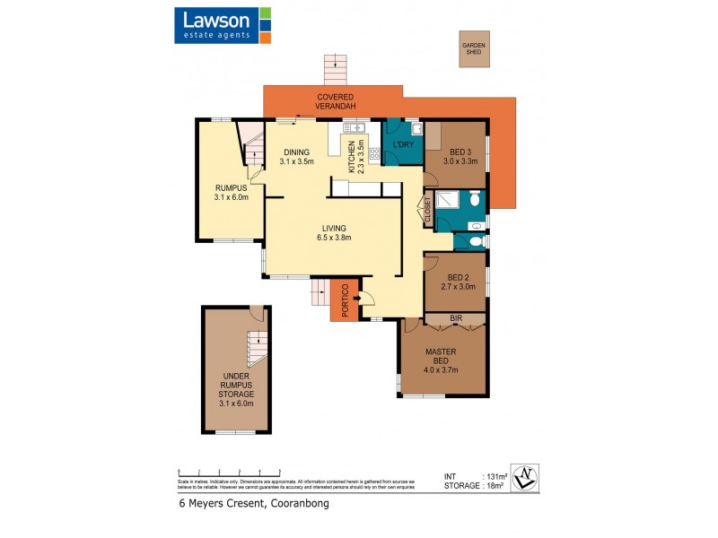 6 Meyers Crescent, Cooranbong NSW 2265 Floorplan