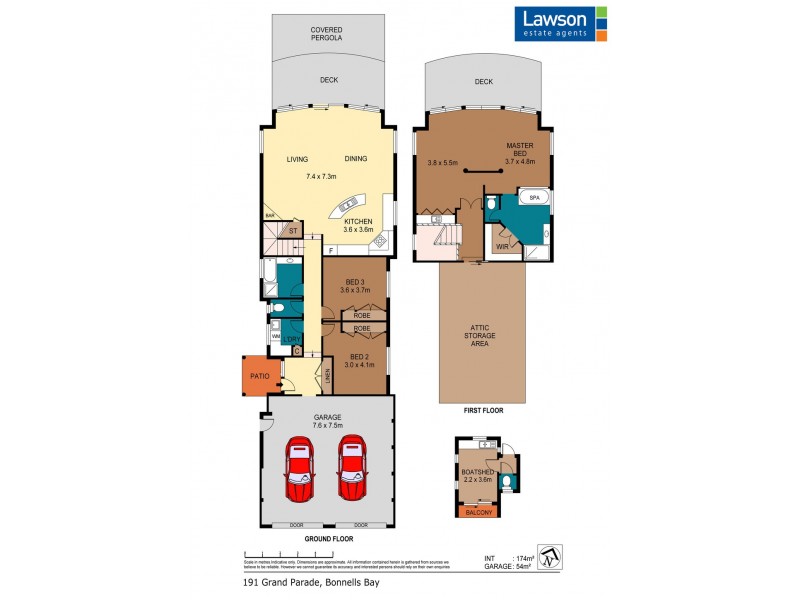 191 Grand Parade, Bonnells Bay NSW 2264 Floorplan