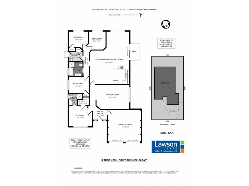 5 Thornbill Drive, Bonnells Bay NSW 2264 Floorplan