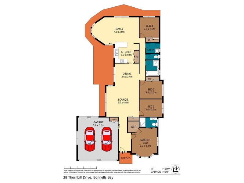 28 Thornbill Drive, Bonnells Bay NSW 2264 Floorplan