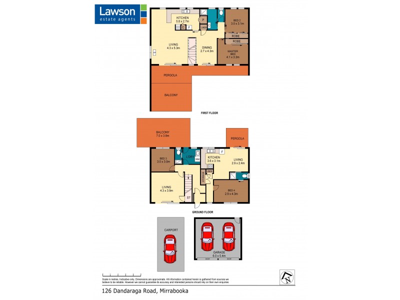 126 Dandaraga Road, Mirrabooka NSW 2264 Floorplan