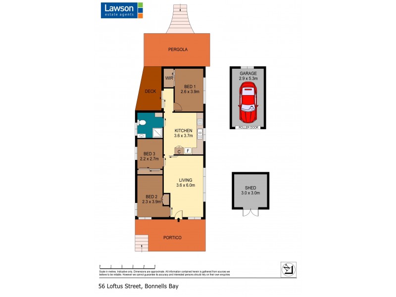56 Loftus Street, Bonnells Bay NSW 2264 Floorplan