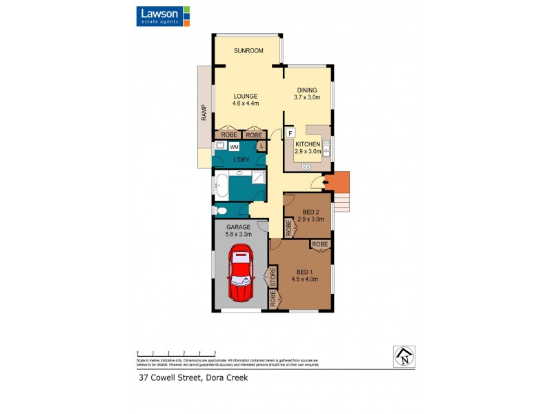 37 Cowell Street, Dora Creek NSW 2264 Floorplan