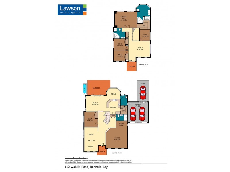112 Waikiki Road, Bonnells Bay NSW 2264 Floorplan