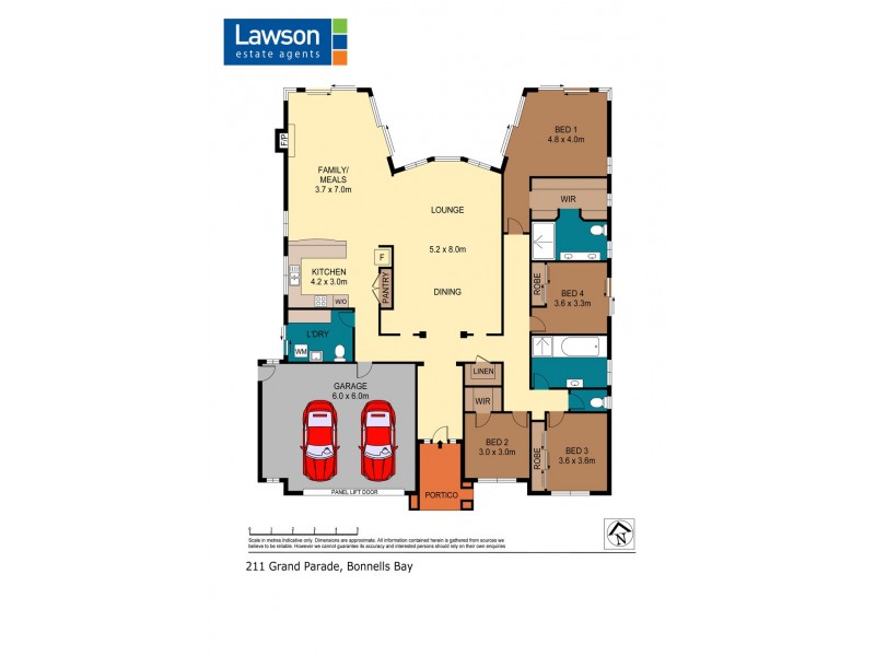 211 Grand Parade, Bonnells Bay NSW 2264 Floorplan