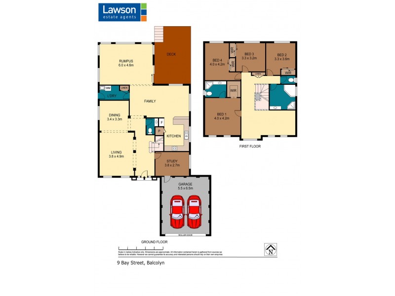9 Bay Street, Balcolyn NSW 2264 Floorplan