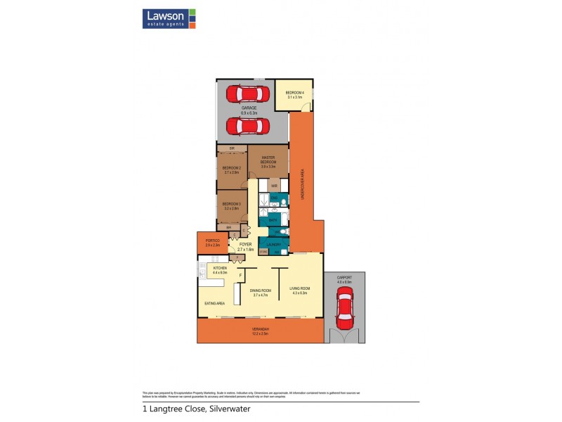 1 Langtree Close, Silverwater NSW 2264 Floorplan