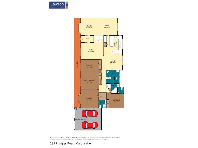 135 Pringles Road, Martinsville NSW 2265 Floorplan