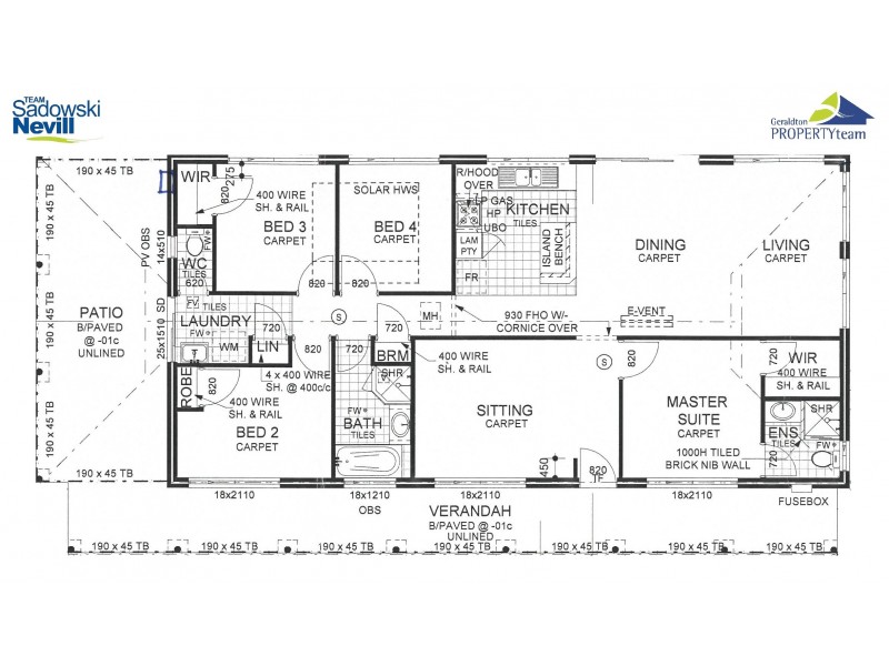 23 Hill River Way, Moonyoonooka WA 6532 Floorplan