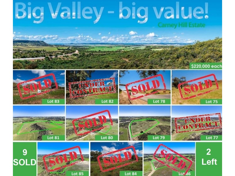 Carney Hill Estate, Narra Tarra WA 6532