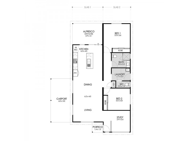 12/4 Bosley Street, Sunset Beach WA 6530 Floorplan