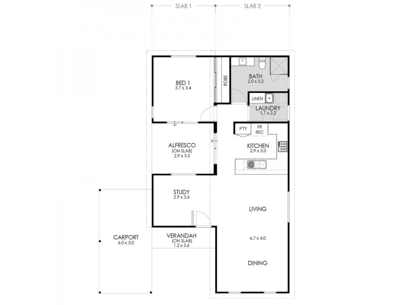 18/18 Bosley Street, Sunset Beach WA 6530 Floorplan