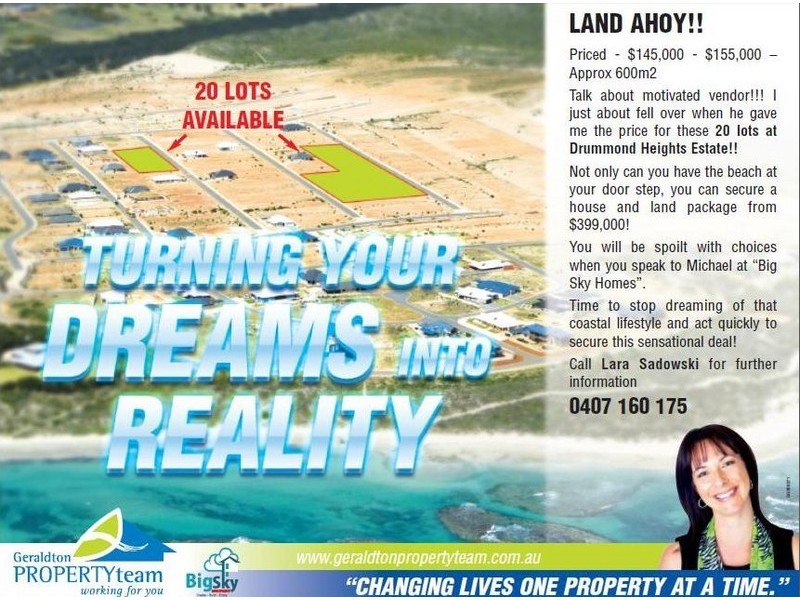 Drummond  Heights Estate, Drummond Cove WA 6532