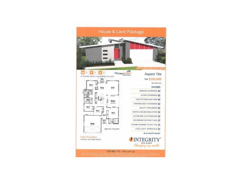 27 Thames Drive, Cape Burney WA 6532