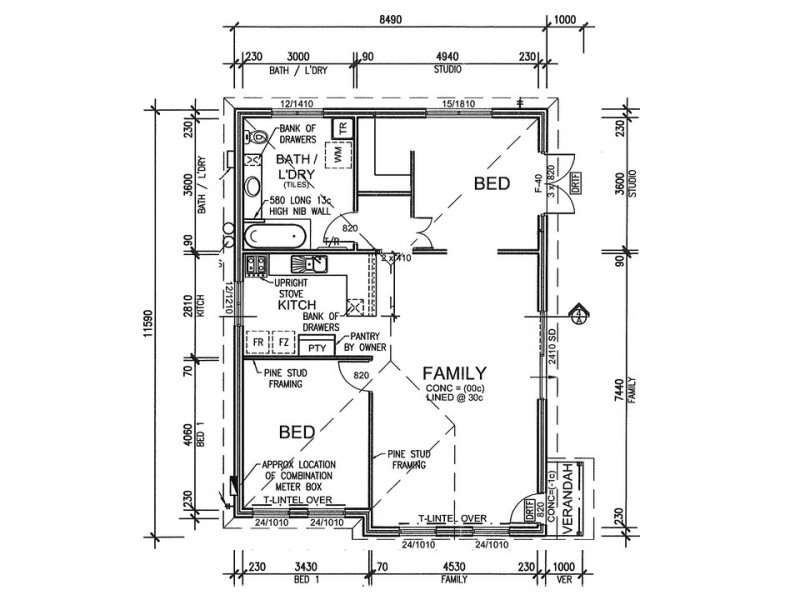 44 Tersonia Way, Strathalbyn WA 6530 Floorplan