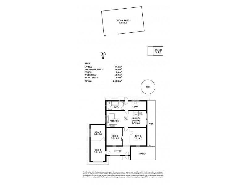 7 Bridge Street, Balhannah SA 5242 Floorplan
