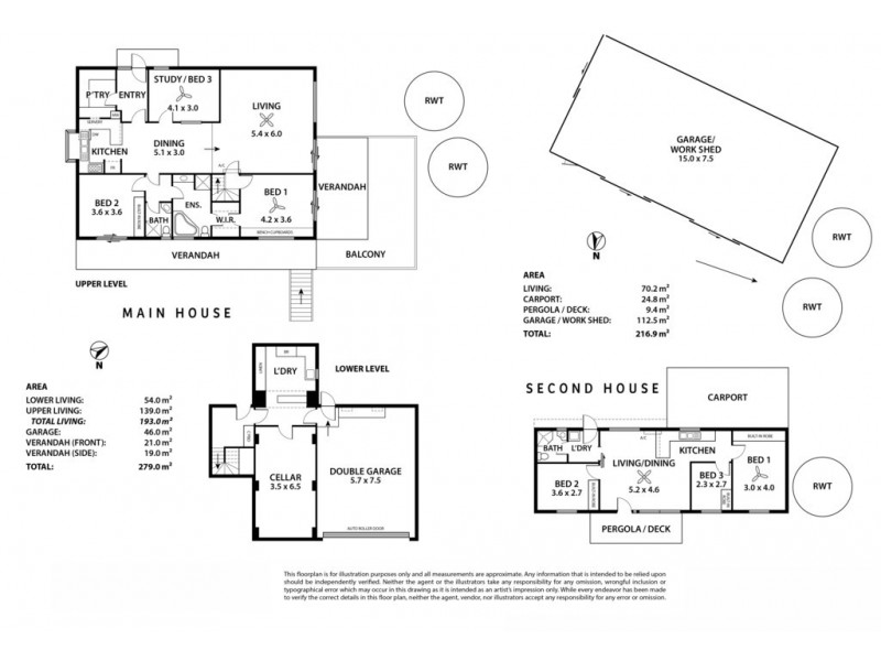121 Leslie Road, Lenswood SA 5240 Floorplan